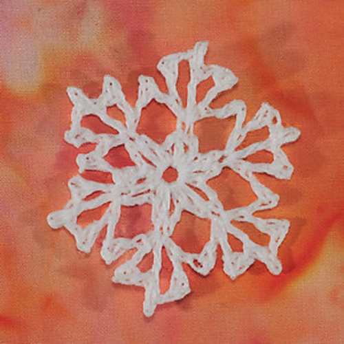 Cap and Mortarboard Snowflake photo 2