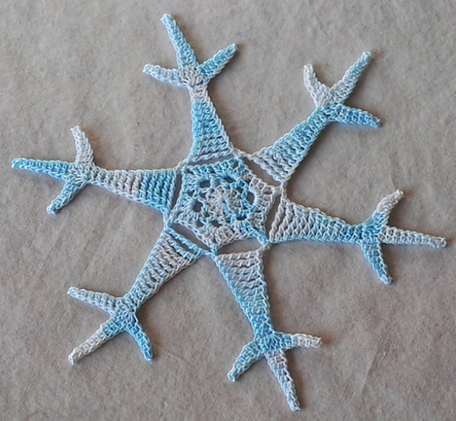 Santa Hat Snowflake photo 4