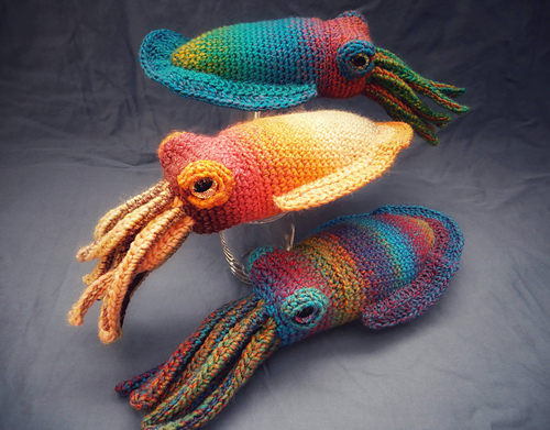 Rainbow Cuttlefish Softy - Jennifer Starbird