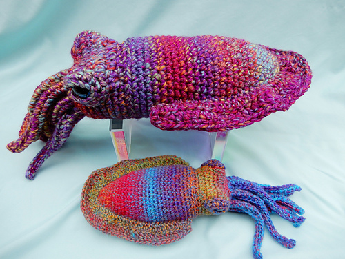 Rainbow Cuttlefish Softy - Jennifer Starbird