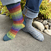 Jouncy Socks pattern 