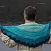 Into the Depths Shawlette pattern 