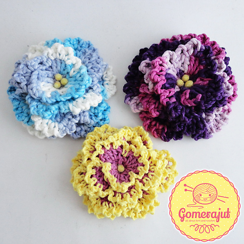 Stephanie’s Fuzz Flower (Frilly Style) photo 2