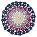 Blackberry Winter Mandala pattern 