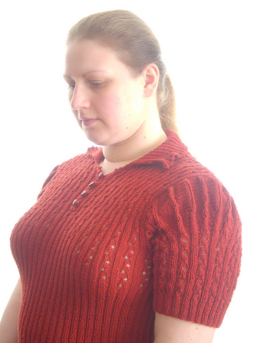Spring Jumper with Slashed Sleeves photo 1