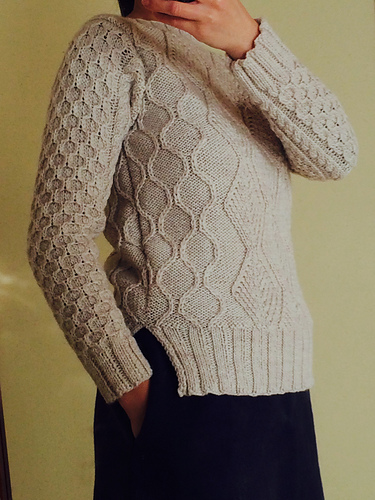Square Aran Sweater 다른 모습 1