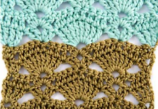 Round Clam Shell Pattern Ravelry: Large Clam Shell pattern by Claire Crompton