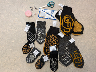 You can try all these on for size at Northfield Yarn!