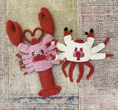 Lobster and sweater not included