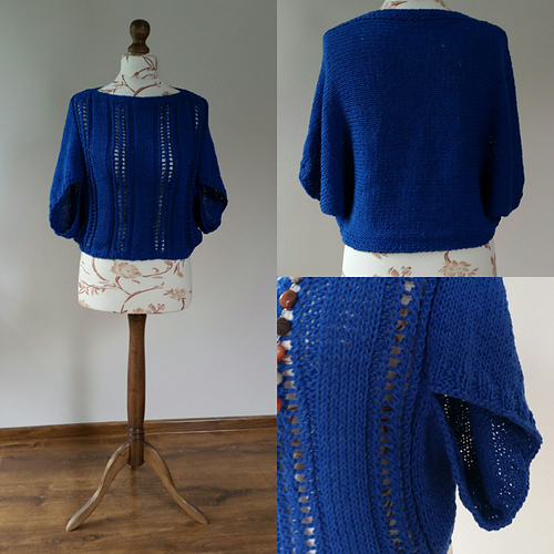 cobalt blouse