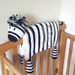 Noah's Zebra Cot Blanket pattern 