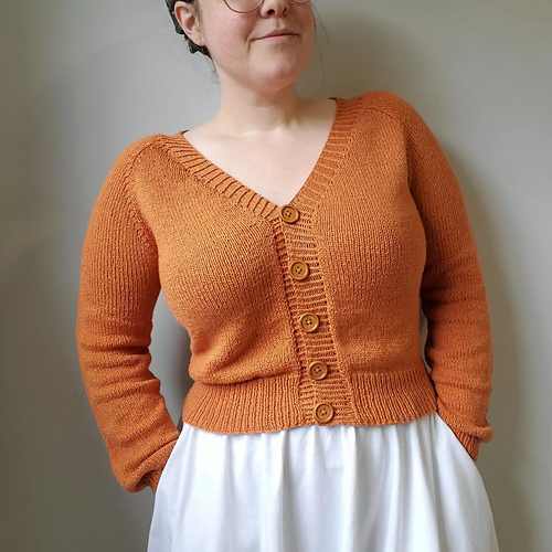 【YILON MADE】Twinkle offshoulder knit Soldotna Crop — BOYLAND KNITWORKS