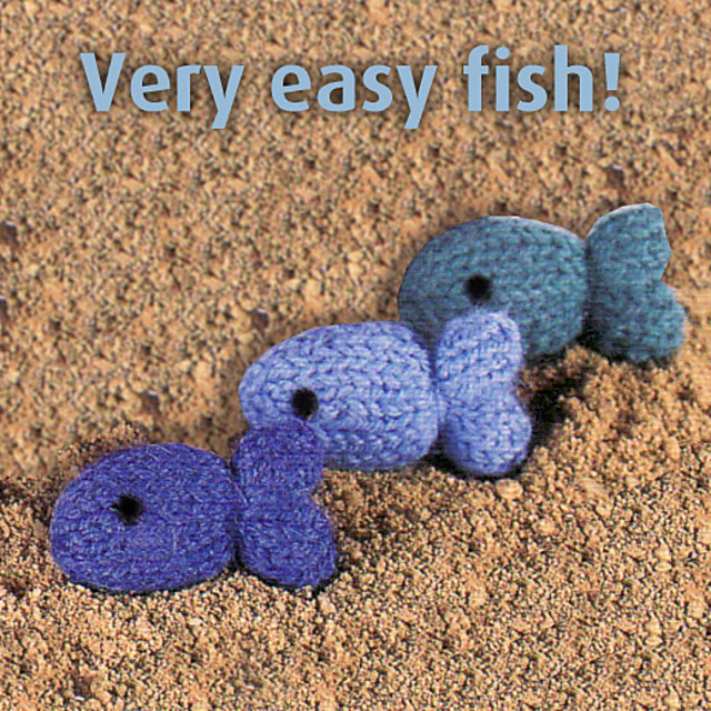 Ravelry Very easy fish pattern by Kath Dalmeny