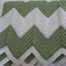 Chevron Single Crochet Blanket pattern 