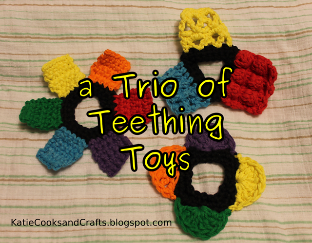 A Trio of Teething Toys