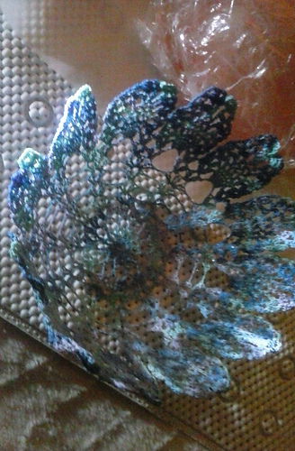 Pineapple Wheel Doily photo 2