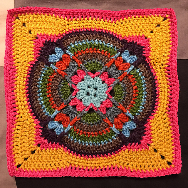 Ravelry kristinb557's My 1st Afghan Square Blanket