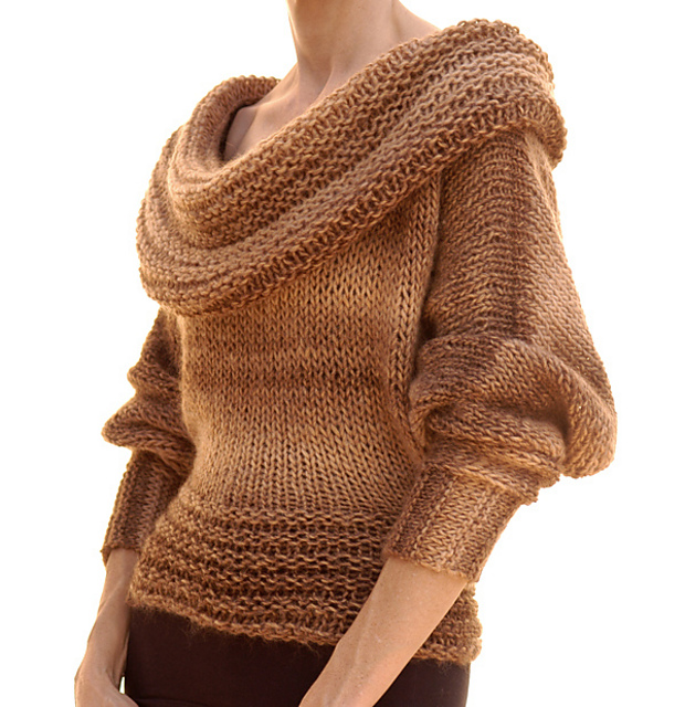 cowl collar sweater
