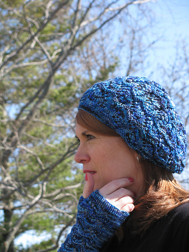 Naida Beret & Fingerless Gloves photo 1