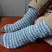 W. Striped socks(Men's) pattern 