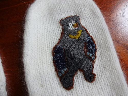 Bear mittens クマミトン 다른 모습 2