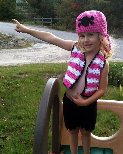 Piratkostyme - Stephanie Cummings