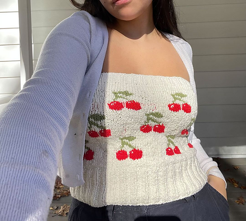 Kirsebærbombe Crop - Tamara Jordan