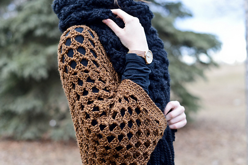 Cocoon Gensershrug - knitbrooks