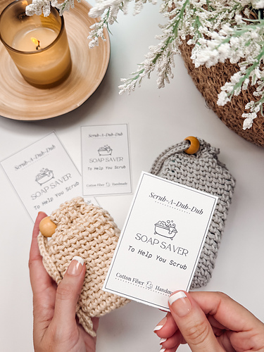 Soap Saver Crochet Bag