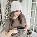 Snowy Wheat Stitch™ Puff Crochet Hat photo 3