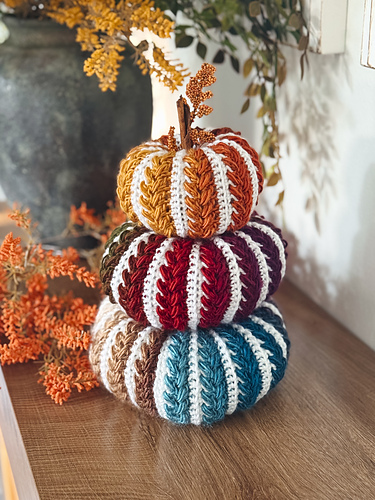 Wheat Stitch™ Pumpkin Spice Crochet Trio 다른 모습 4