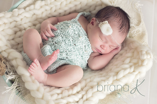 Knit Mermaid Maddie Romper photo 5