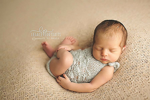 Knit Mermaid Maddie Romper photo 1