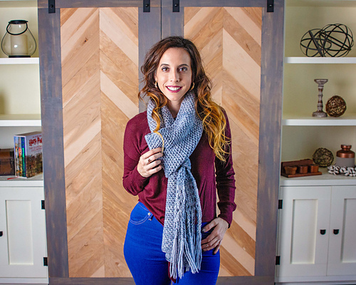 Boho Macramé Sjal Crochet - Briana K Designs