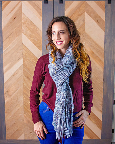 Boho Macramé Sjal Crochet - Briana K Designs