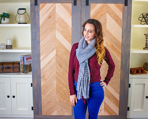 Boho Macramé Sjal Crochet - Briana K Designs