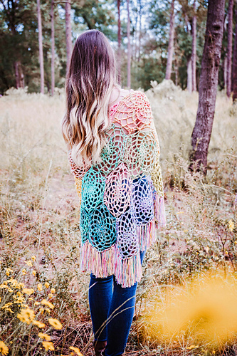Stash Buster Motif Shawl photo 11
