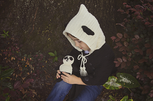 Panda Bear Poncho & Buddy photo 2