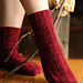 Alizarin Socks pattern 
