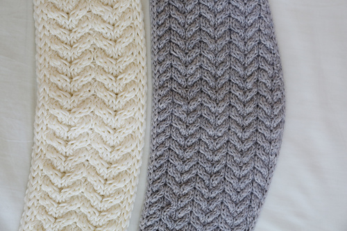 Croissant Cable Scarf 다른 모습 3