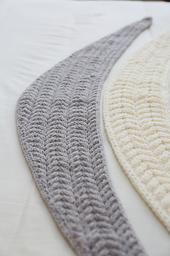 Croissant Cable Scarf 다른 모습 4