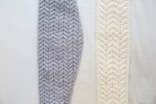 Croissant Cable Scarf 다른 모습 2