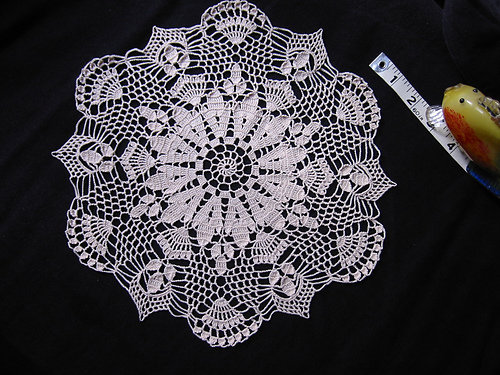 White Sapphire Doily #7655 photo 5