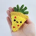 Pineapple Pizza Applique pattern 