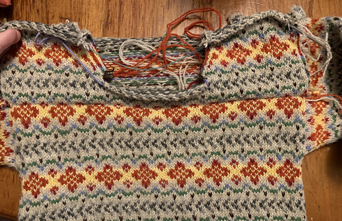 New front is on; now to remove the old one!