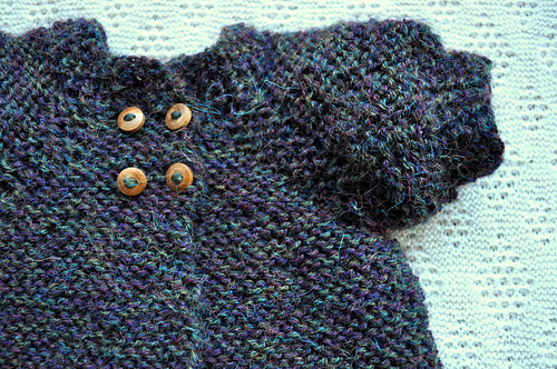 Penelope’s Pea Coat - Waldorf Doll Sweater - R