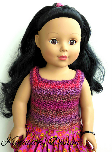 American Girl Patterned Tank Top photo 2