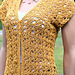 Harvest Flowers Vest pattern 