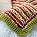 Faux Fair Isle Christmas Afghan pattern 