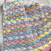 Watercolor Shells Afghan pattern 